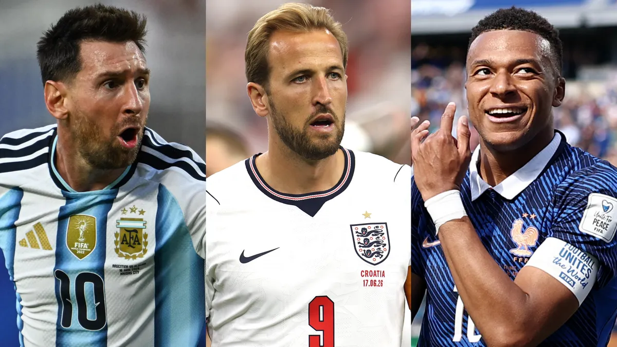 Messi lub Mbappé mogą odebrać Kane'owi Złotą Piłkę 2026
