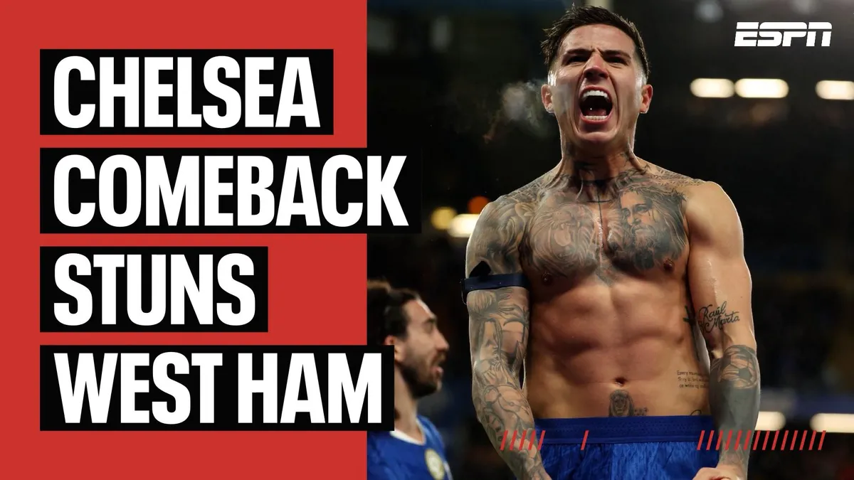 Chelsea szokuje świat! Historyczny comeback z West Ham w liczbach