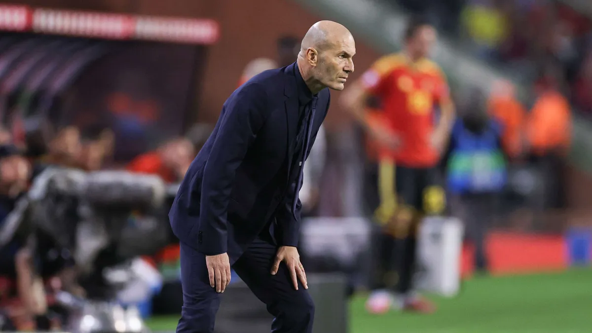 Zidane nie wytrzymał! Szalona radość po golu Olise w końcówce